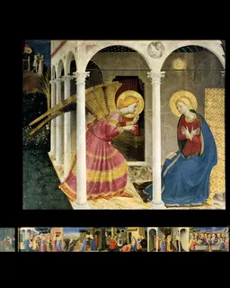 The Annunciation (Cortona) by Fra Angelico