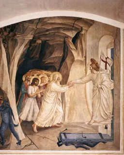 Christ in Limbo (Cell 31) by Fra Angelico