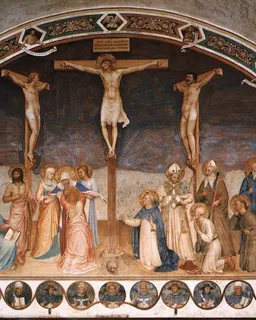 The Crucifixion with Saints by Fra Angelico