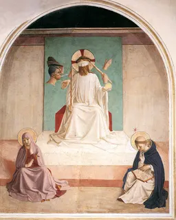The Mocking of Christ (Cell 7) by Fra Angelico