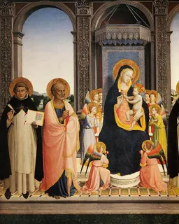 The San Domenico Altarpiece by Fra Angelico