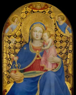 The Virgin of Humility by Fra Angelico