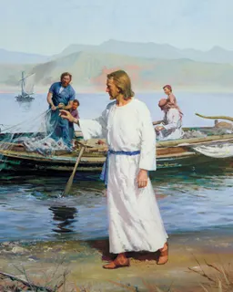 Calling of the Fishermen (Christ Calling Peter and Andrew) by Harry Anderson