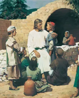 Christ and the Children (Christ with the Children) by Harry Anderson