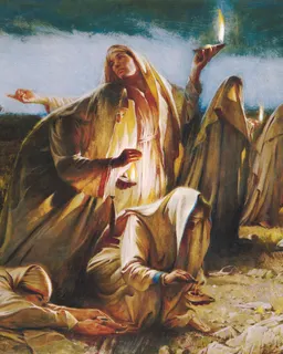 Five of Them Were Wise by Walter Rane