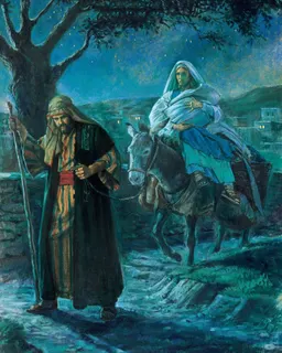 Flight into Egypt by Robert T. Barrett