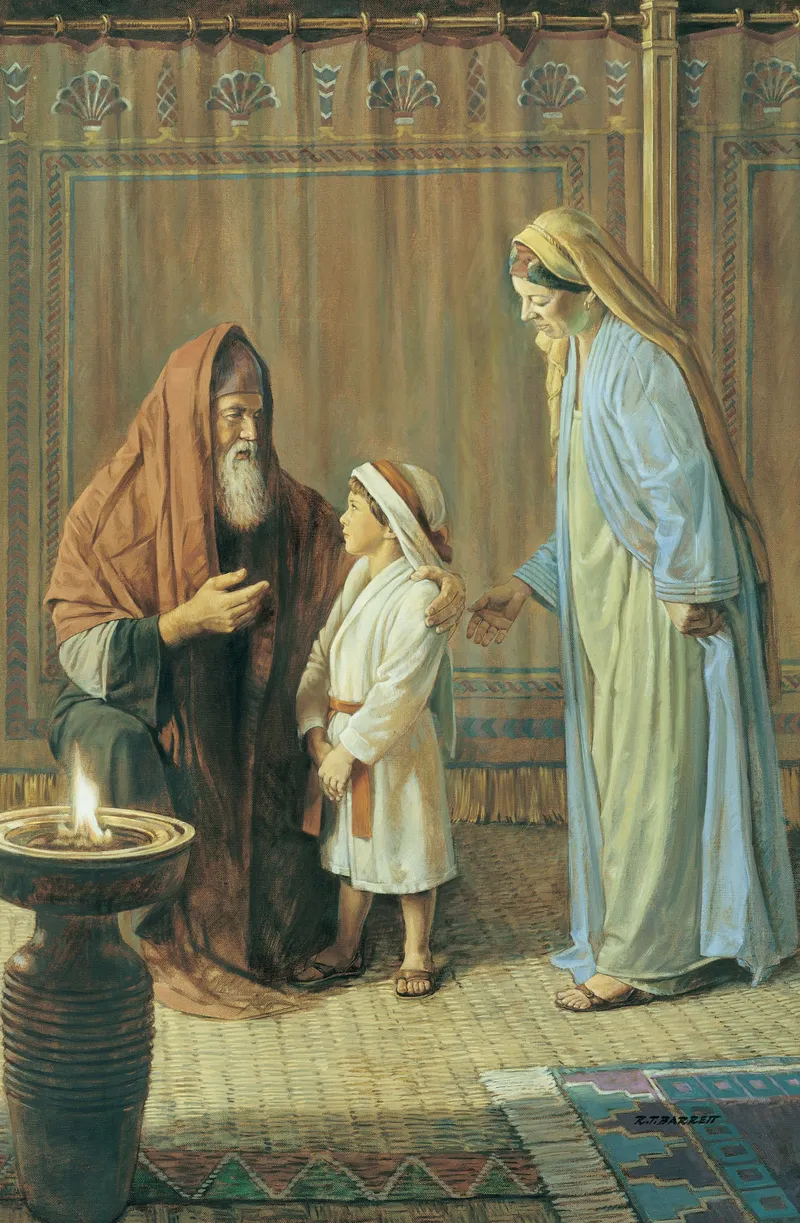 Hannah Presenting Her Son Samuel to Eli