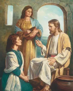 Mary and Martha by Del Parson