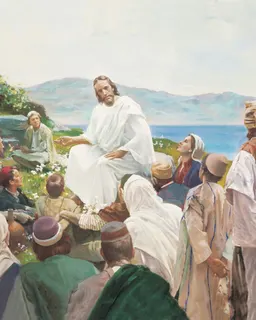 Sermon on the Mount by Harry Anderson