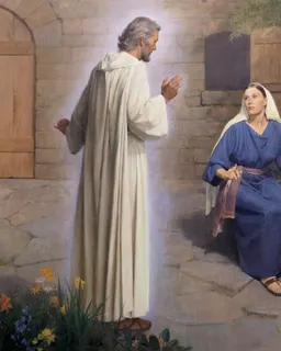 The Annunciation: The Angel Gabriel Appears to Mary (The Annunciation) by John Scott