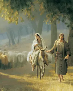 The Road to Bethlehem by Joseph Brickey