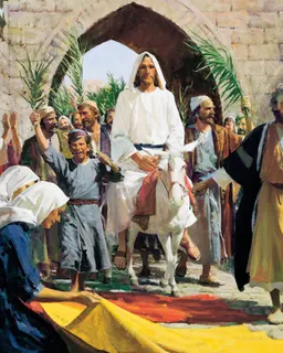 Triumphal Entry (Christ’s Triumphal Entry into Jerusalem) by Harry Anderson