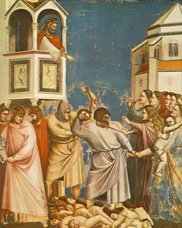 Massacre of the Innocents by Giotto di Bondone