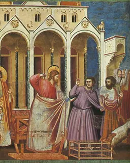 Expulsion of the Money-changers from the Temple by Giotto di Bondone
