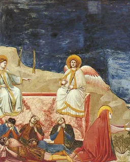 Resurrection (Noli me tangere) by Giotto di Bondone