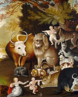 The Peaceable Kingdom by Edward Hicks