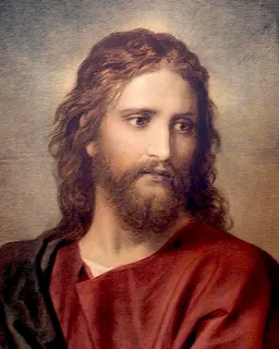 Head of Christ by Heinrich Hofmann