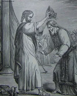 The Consecration of Aaron and His Sons by William Holman Hunt