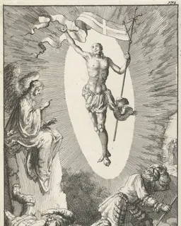 Opstanding van Christus by Jan Luyken