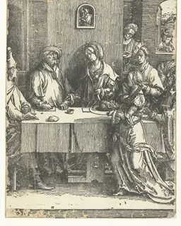 Salomé met het hoofd van Johannes de Doper by Lucas van Leyden