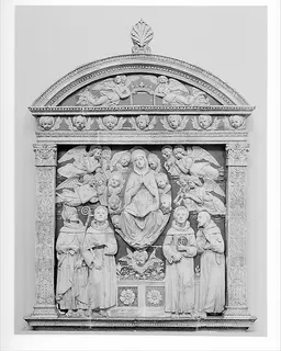 The Assumption of the Virgin by Andrea della Robbia