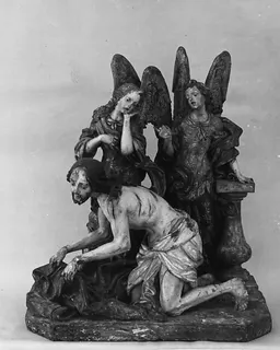 Angels mourning over Christ after the flagellation by Luisa Roldán, called La Roldana