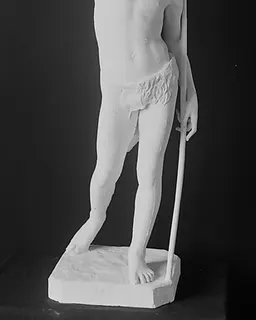 Saint John the Baptist as a child by Paul Dubois