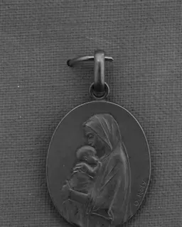 Virgin and Child by Louis-Oscar Roty