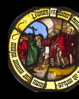 Ecce Homo (one of a pair) by Sebald Beham