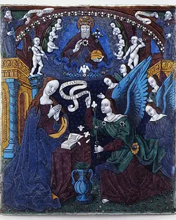 The Annunciation by Master of the Triptych of Louis XII