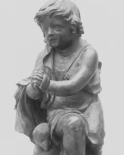 Saint John the Baptist as a child by Anonymous