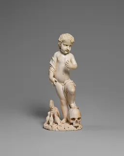 Christ Child with Pelicans by Anonymous