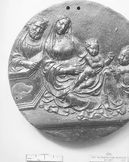 Holy Family with St. John by Anonymous