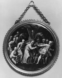 Christ Bearing the Cross by Jean II Pénicaud