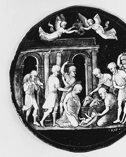 Adoration of the Shepherds by Master K.I.P.