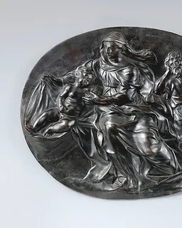 The rest on the flight into Egypt by Alessandro Algardi