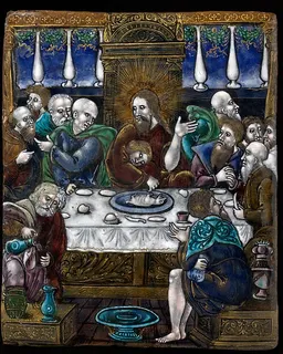 The Last Supper by Alfred André