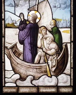 Christ Stilling the Tempest (one of a set of 12 scenes from The Life of Christ) by Jan Rombouts