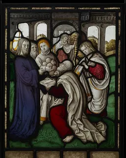 Miracle of the Loaves and Fishes (one of a set of 12 scenes from The Life of Christ) by Jan Rombouts