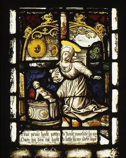 The Nativity (one of a set of 12 scenes from The Life of Christ) by Anonymous