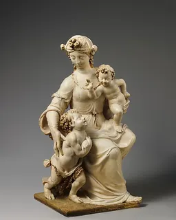 Virgin and Child with the Young Saint John the Baptist by Anonymous