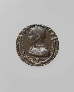 The Resurrection of the Dead and the Last Judgment (reverse); Portrait Medal of Filippo de' Medici, Archbishop of Pisa (obverse) by Bertoldo di Giovanni