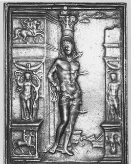 Saint Sebastian by Moderno (Galeazzo Mondella)