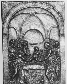 The Presentation of Christ in the Temple by Moderno (Galeazzo Mondella)