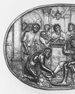 Christ washing the feet of his disciples by Anonymous