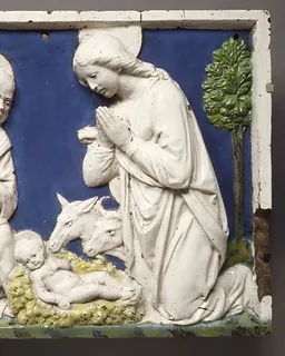 Nativity by Andrea della Robbia