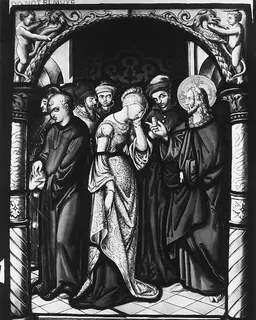 Christ and the Woman Taken in Adultery by Anonymous