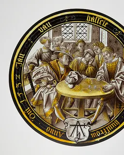 The Prodigal Gambles (one of eight scenes from the story of the Prodigal Son) by Anonymous
