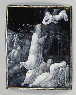 The Agony in the Garden (one of seven) by Jean II Pénicaud