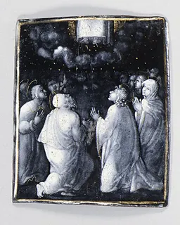 The Ascension of Christ (one of seven) by Jean II Pénicaud